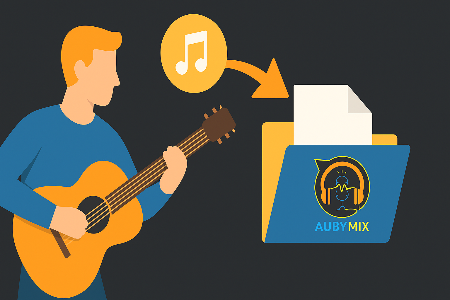 Vous êtes artiste ? Faites entendre votre musique sur AubyMix !